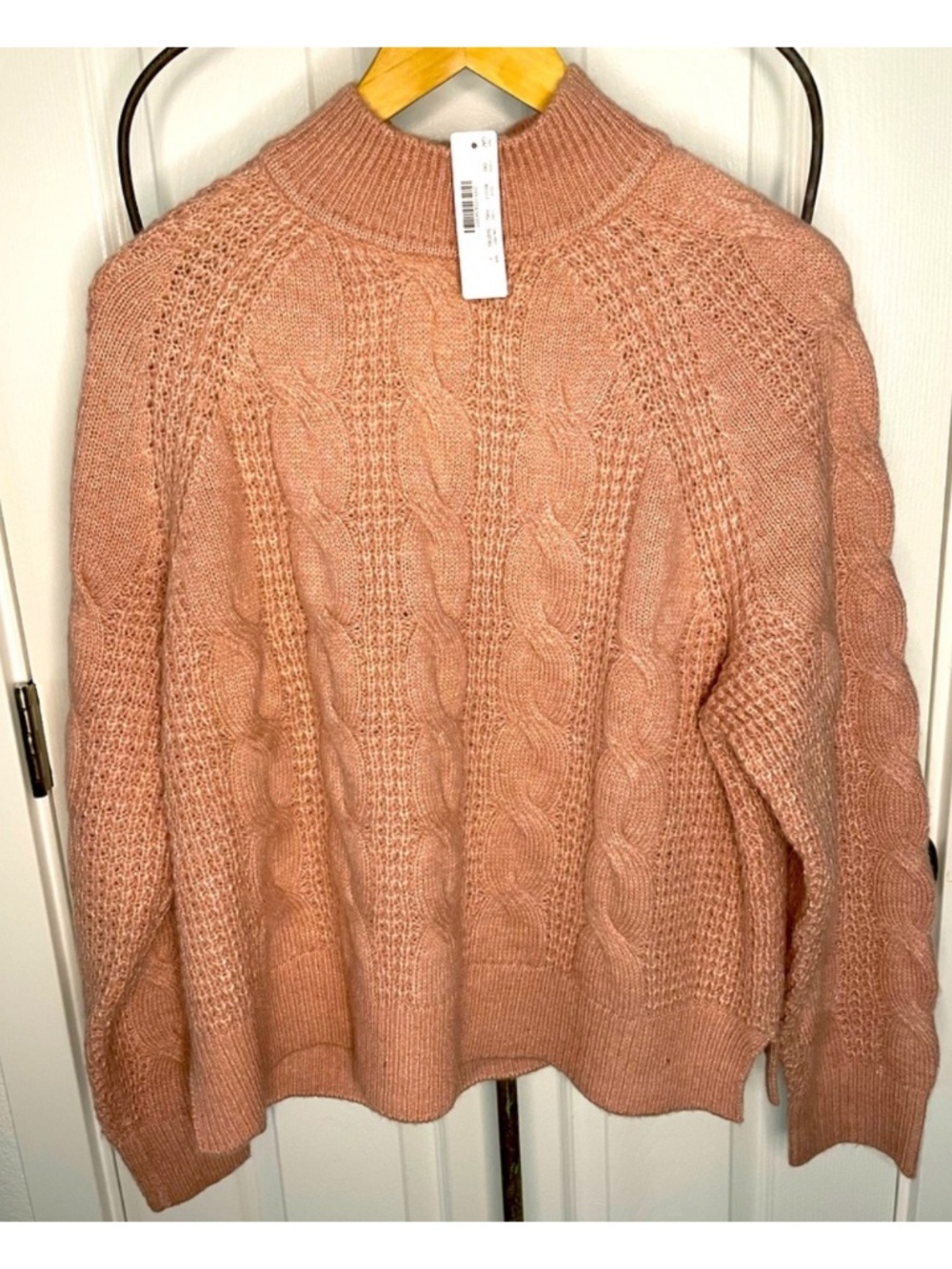 J.Crew Mockneck Sweater New L